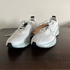 White and Black Athletic Sneakers